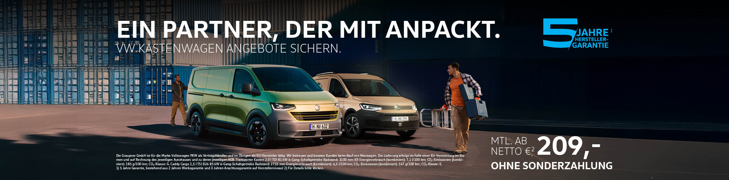 SLIDER VW Kastenwagen Q3 25